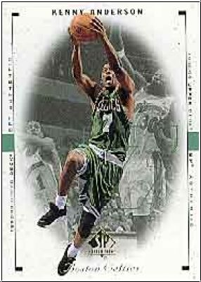 NBA 1998/99 SP Authentic - No 16 - Kenny Anderson