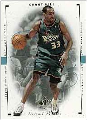 NBA 1998/99 SP Authentic - No. 31 - Grant Hill