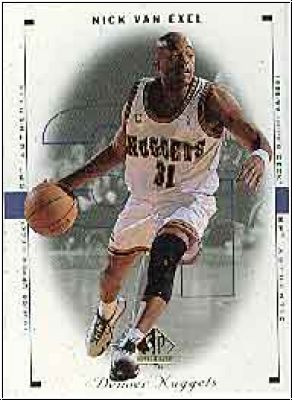 NBA 1998 / 99 SP Authentic - No 30 - Nick van Exel