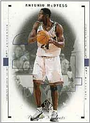 NBA 1998/99 SP Authentic - No 29 - Antonio McDyess