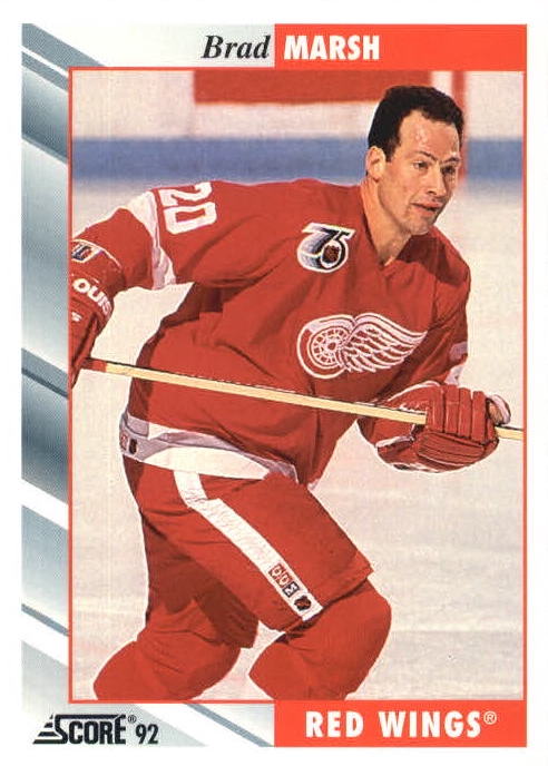 NHL 1992 / 93 Score - No 293 - Brad Marsh