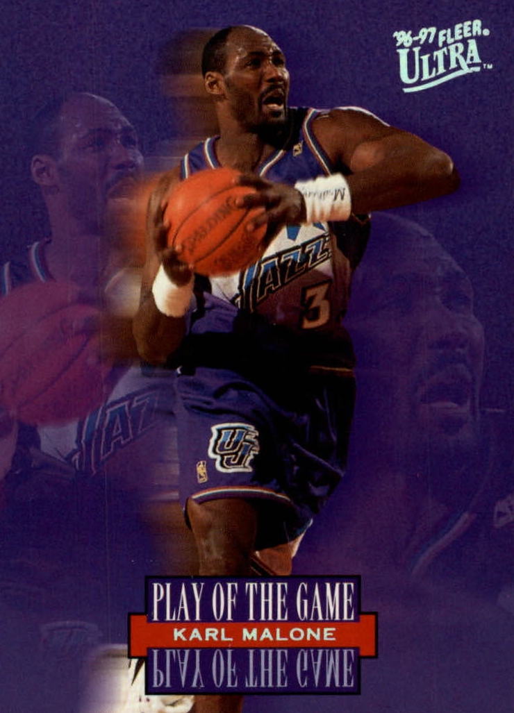 NBA 1996 / 97 Ultra - No 293 - Karl Malone