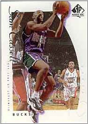 NBA 1999 / 00 SP Authentic - No 45 - Sam Cassell