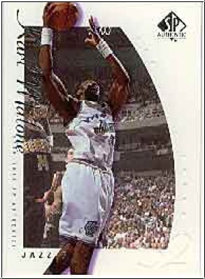 NBA 1999 / 00 SP Authentic Athletic - No A10 - Michael Finley