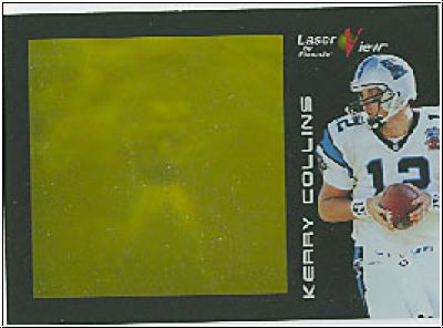 NFL 1996 Laser View Gold - No. 24 - Kerry Collins