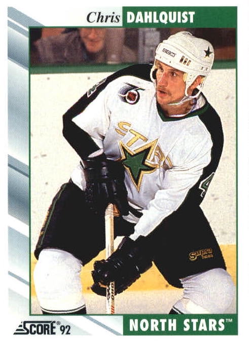 NHL 1992 / 93 Score - No 294 - Chris Dahlquist