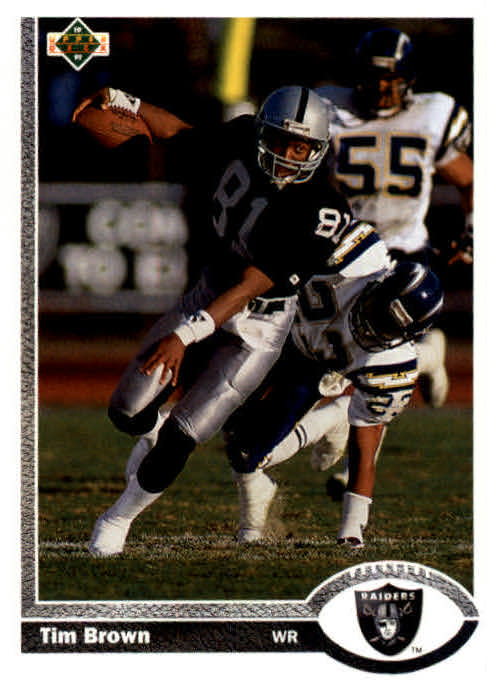 NFL 1991 Upper Deck - No 294 - Tim Brown