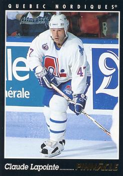 NHL 1993 / 94 Pinnacle - No 294 - Claude Lapointe