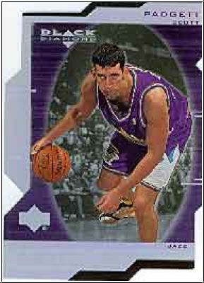 NBA 1999 / 00 Black Diamond Diamond Cut - No 116 - Scott Padgett