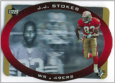 NFL 1996 SPx Gold - No 39 - J.J. Stokes