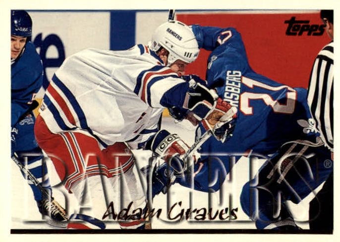 NHL 1995 / 96 Topps - No 295 - Adam Graves