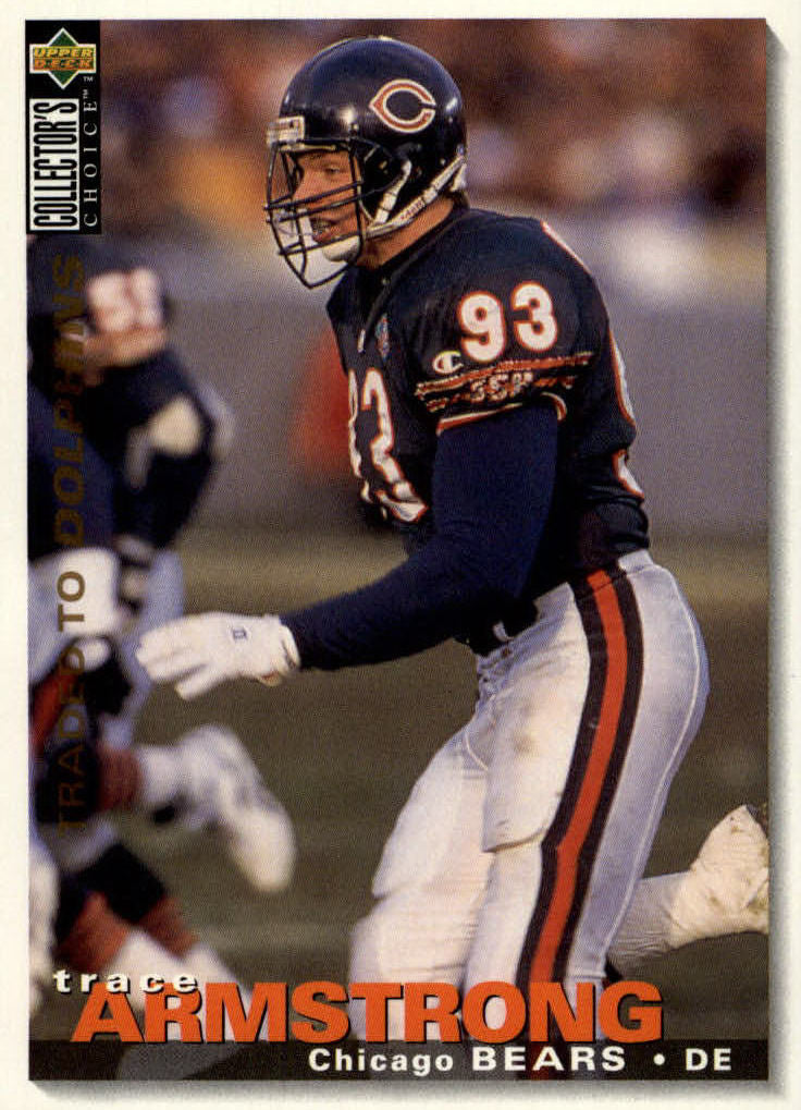 NFL 1995 Collector's Choice - No 295 - Trace Armstrong