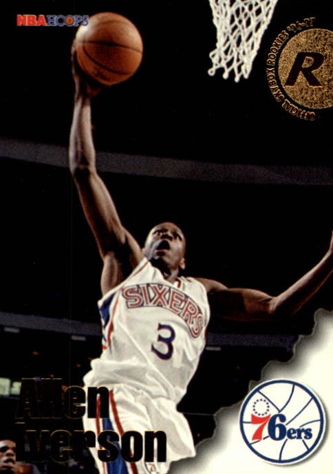 NBA 1996-97 Hoops - No 295 - Allen Iverson