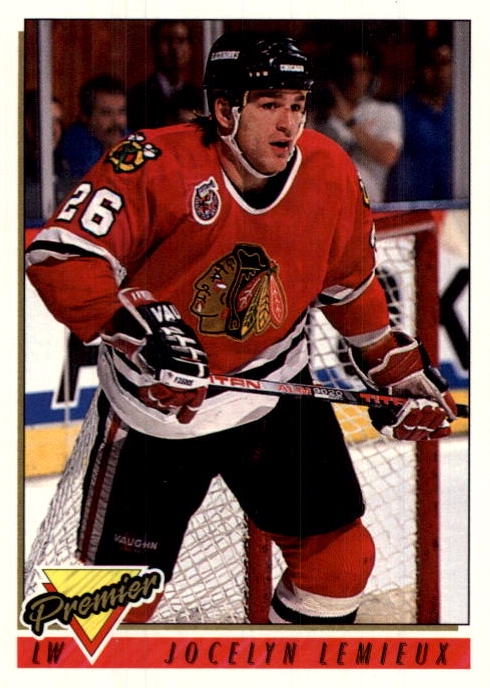 NHL 1993-94 OPC Premier - No 295 - Jocelyn Lemieux