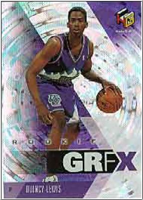 NBA 1999 / 00 Upper Deck HoloGrFX - No 83 - Quincy Lewis