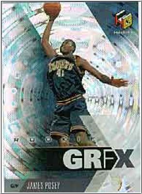 NBA 1999 / 00 Upper Deck HoloGrFX - No 66 - James Posey