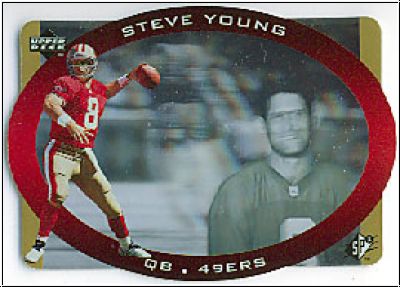 NFL 1996 SPx Gold - No 40 - Steve Young