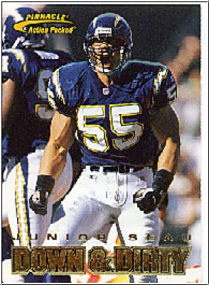 NFL 1997 Action Packed - No 113 Junior Seau