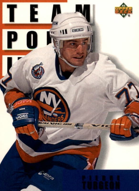 NHL 1993 / 94 Upper Deck - No 297 - Pierre Turgeon