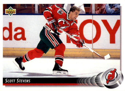 NHL 1992 / 93 Upper Deck - No 297 - Scott Stevens