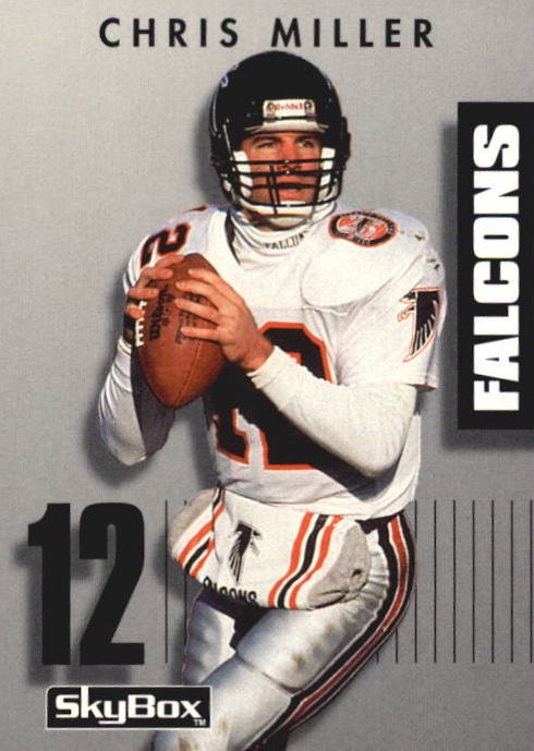 NFL 1992 SkyBox Prime Time - No 297 - Chris Miller