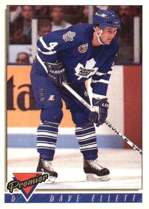 NHL 1993-94 OPC Premier - No 297 - Dave Ellett