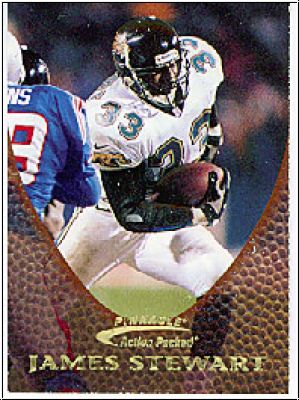 NFL 1997 Action Packed - No 36 - James O. Stewart