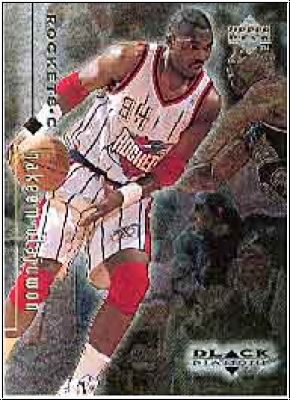 NBA 1998/99 Black Diamond - No. 39 - Hakeem Olajuwon