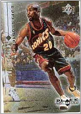 NBA 1998 / 99 Black Diamond - No 79 - Gary Payton