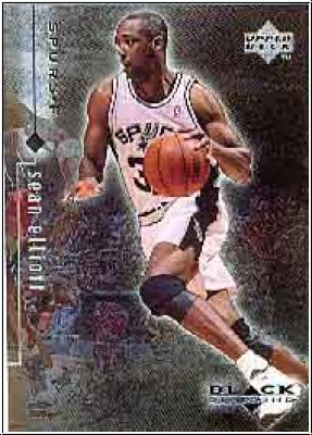 NBA 1998 / 99 Black Diamond - No 78 - Sean Elliott