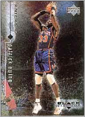 NBA 1998 / 99 Black Diamond - No 61 - Patrick Ewing