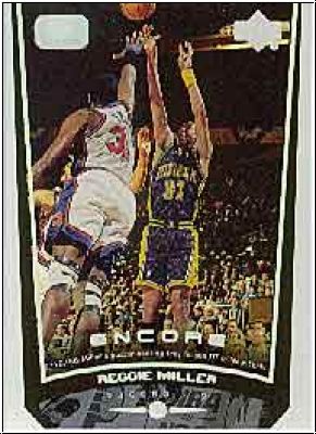 NBA 1998 / 99 Upper Deck Encore - No 34 - Reggie Miller