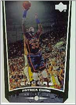 NBA 1998/99 Upper Deck Encore - No 55 - Patrick Ewing