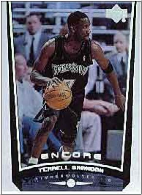 NBA 1998 / 99 Upper Deck Encore - No 50 - Terrell Brandon