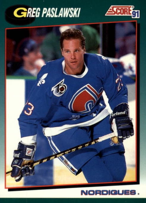 NHL 1991-92 Score Rookie & Traded - No 29T - Greg Paslawski