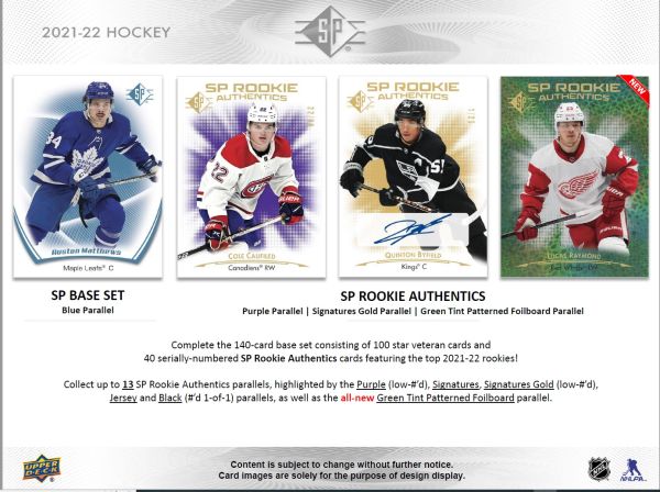 NHL 2021-22 SP Blaster Box