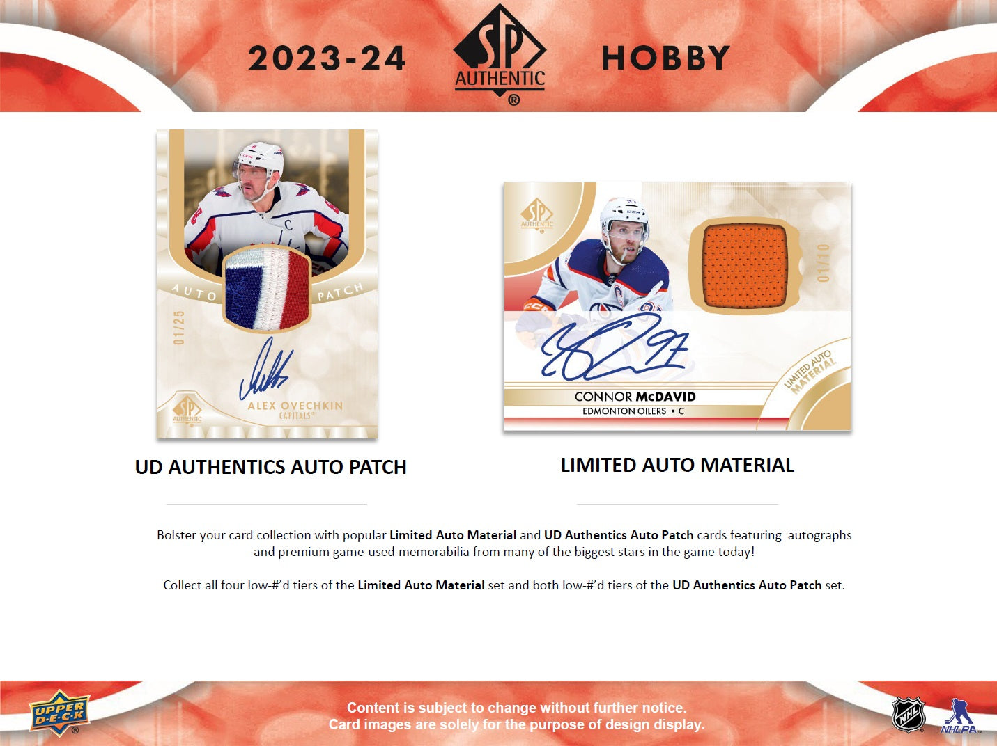 NHL 2023-24 SP Authentic Hobby