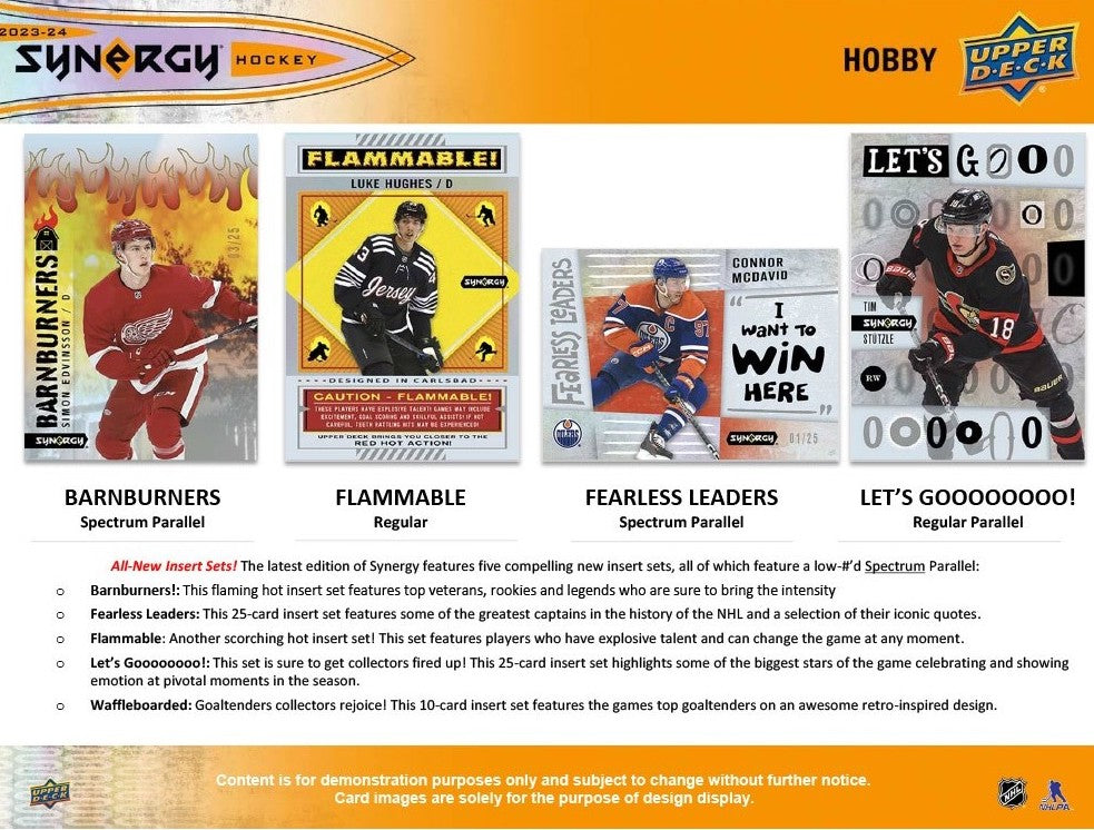 NHL 2023-24 Upper Deck Synergy Hobby - Box