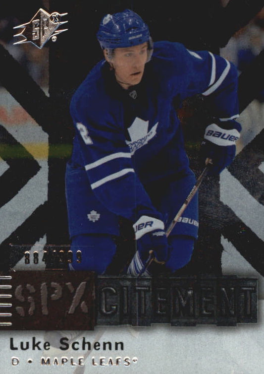 NHL 2009-10 SPx SPXcitement - No X2 - Luke Schenn