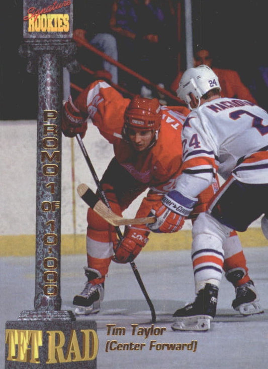 NHL 1994 Signature Rookies Tetrad Previews - No T2 - Tim Taylor