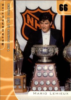 NHL 2000-01 BAP Signature Series Mario Lemieux Retrospectives - No R-12 - Mario Lemieux