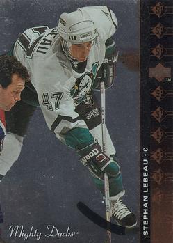 NHL 1994 / 95 Upper Deck SP Inserts - No SP-2 - Stephan Lebeau