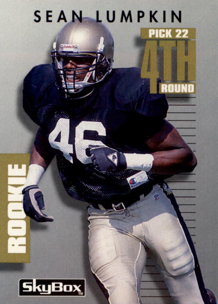 NFL 1992 SkyBox Prime Time - No 002B - Sean Lumpkin