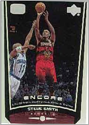 NBA 1998 / 99 Upper Deck Encore - No 3 - Steve Smith