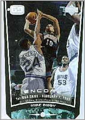 NBA 1998 / 99 Upper Deck Encore - No 149 - Mike Bibby