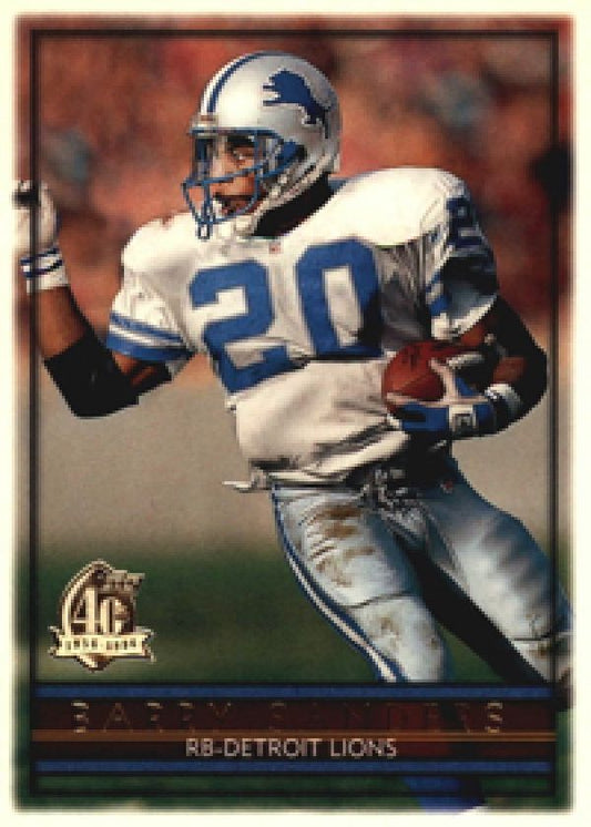 NFL 1996 Topps - No 40 - Barry Sanders