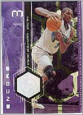 NBA 1998 / 99 Upper Deck Encore Driving Forces - No F12 - Shareef Abdur-Rahim