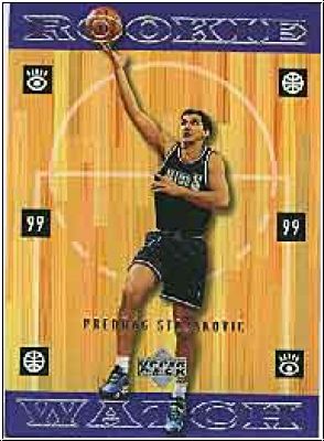 NBA 1998/99 Upper Deck - No. 331 - Predrag Stojakovic