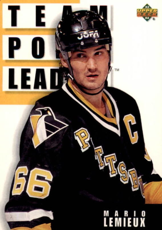 NHL 1993 / 94 Upper Deck - No 301 - Mario Lemieux