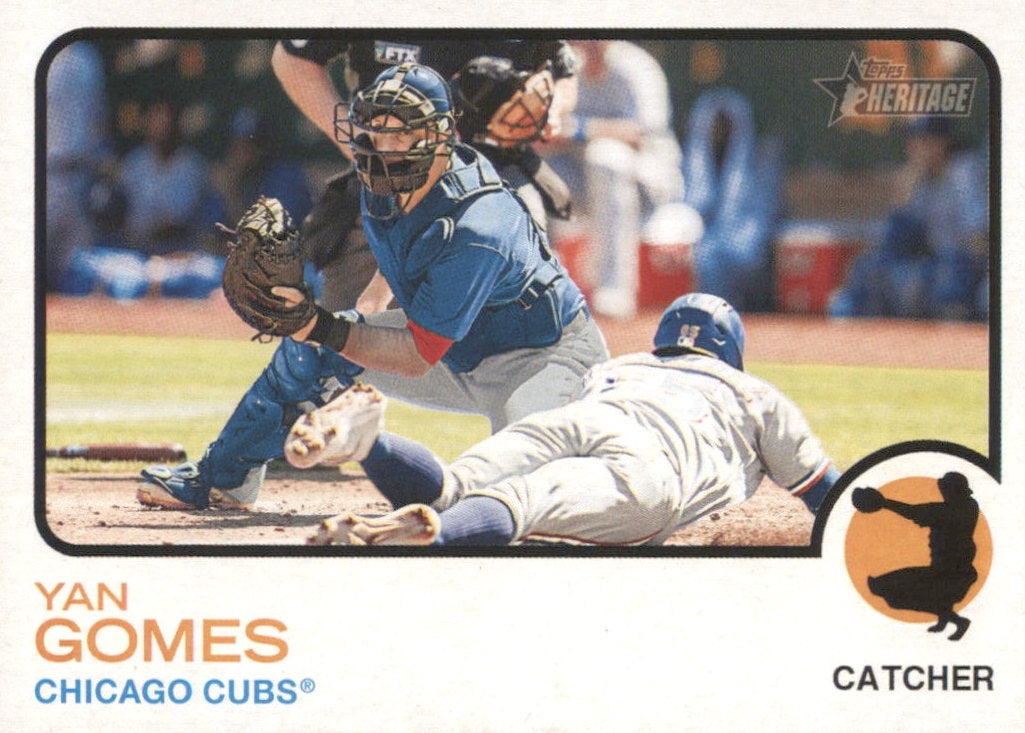 MLB 2022 Topps Heritage - No 301 - Yan Gomes